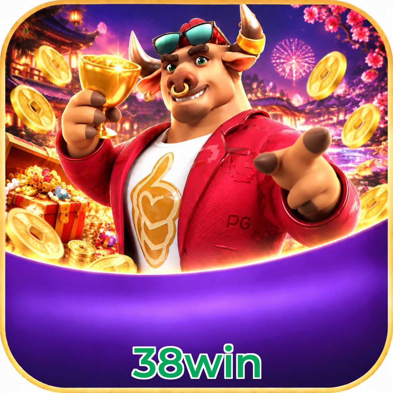 Logo 38win Telegram Canal Oficial